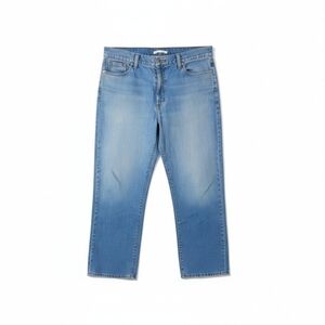 L.L.Bean Natural Fit Medium Wash Denim Jeans 35x32